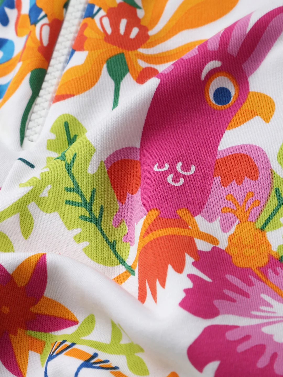 interlock Tropical Print Dress - Image 5
