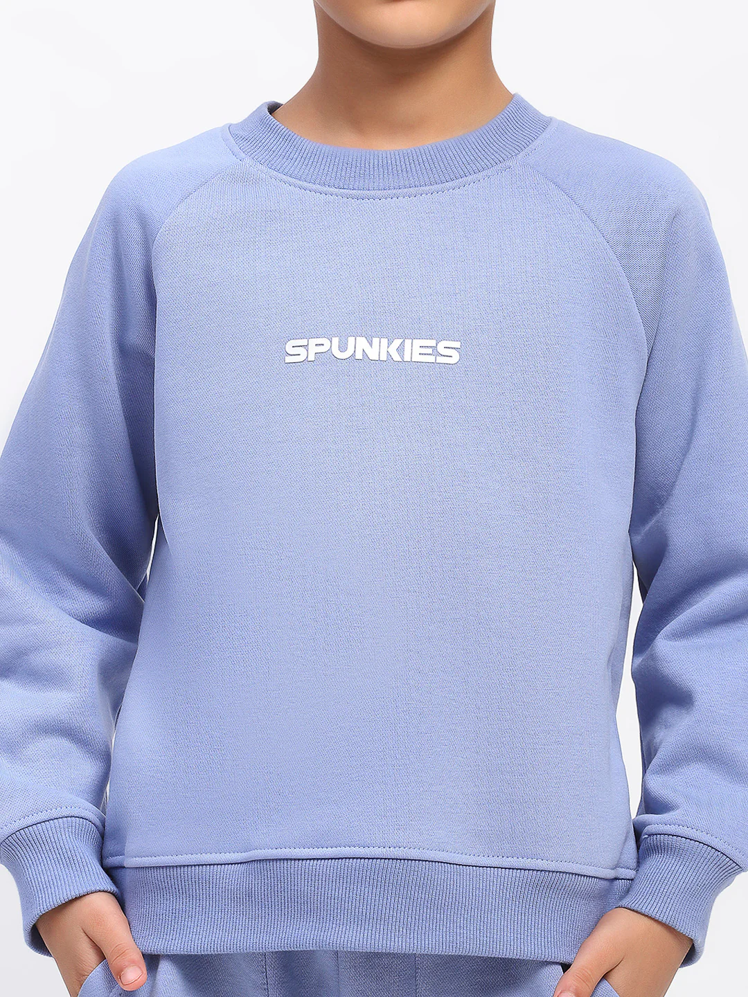Boys Blue Long Sleeve Sweatshirt Set - Image 6