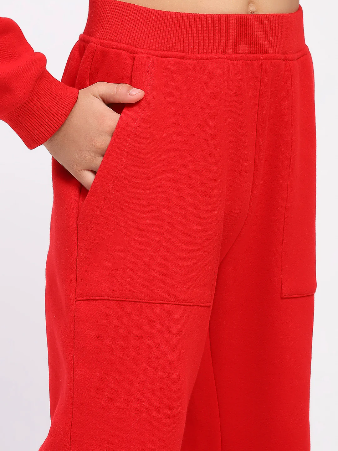 Boys Red Long Sleeve Sweatshirt Set - Image 6