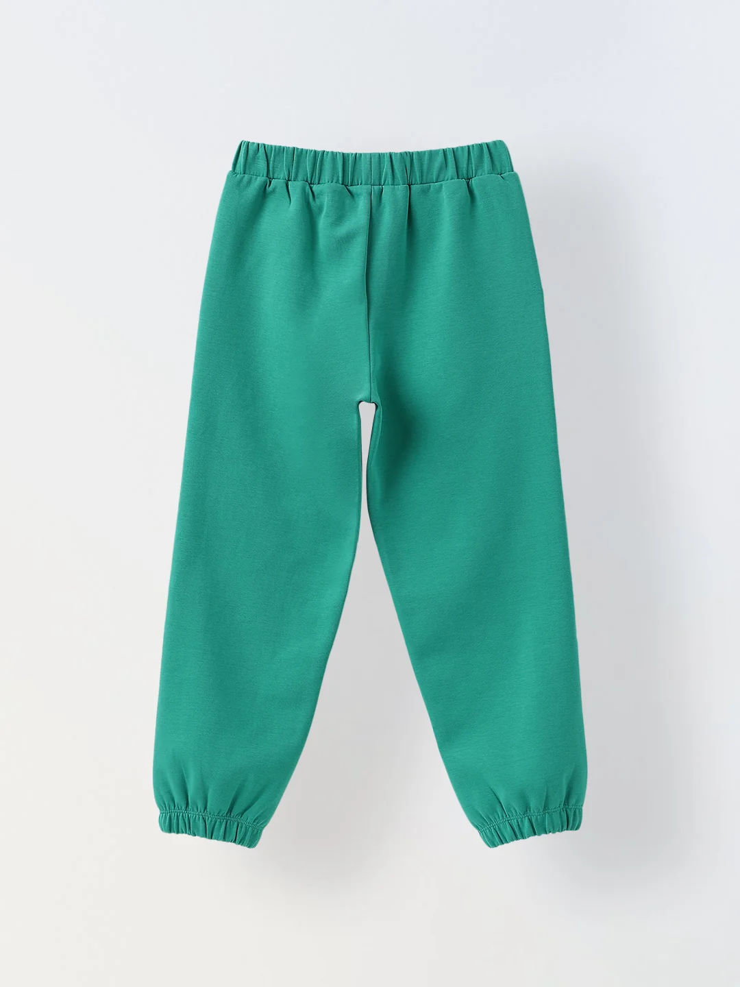 White & Green Unisex Set with Zip Closure, Knit Fabric & High Neck Regular Fit - Image 5