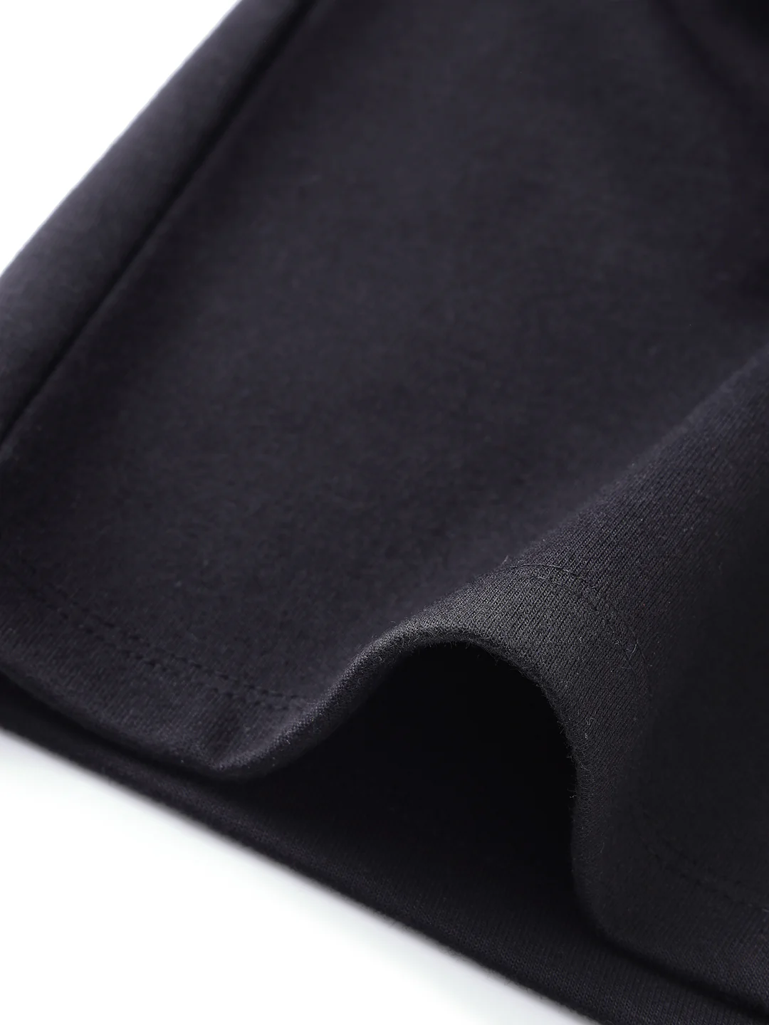 Girls Black Flutter Frill A-Line Top - Image 4