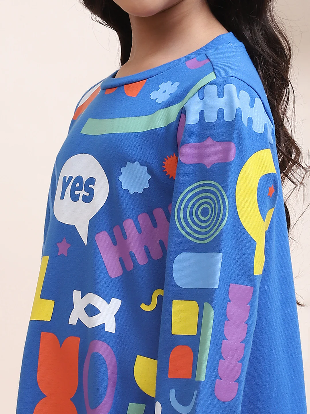 Blue AOP Play Dress - Image 6