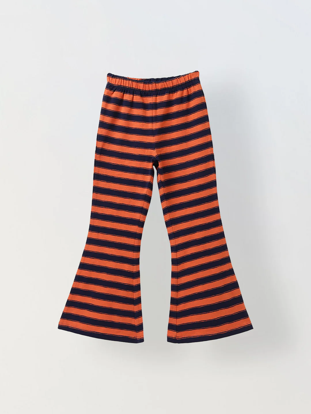 Girls Red Striped T-shirt with Pyjamas Set - Image 3