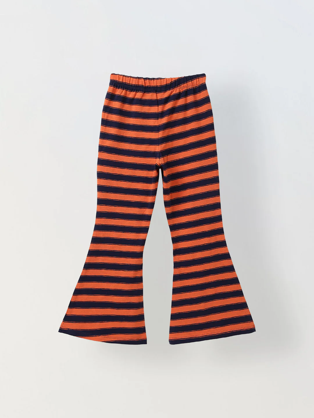 Girls Red Striped T-shirt with Pyjamas Set - Image 4