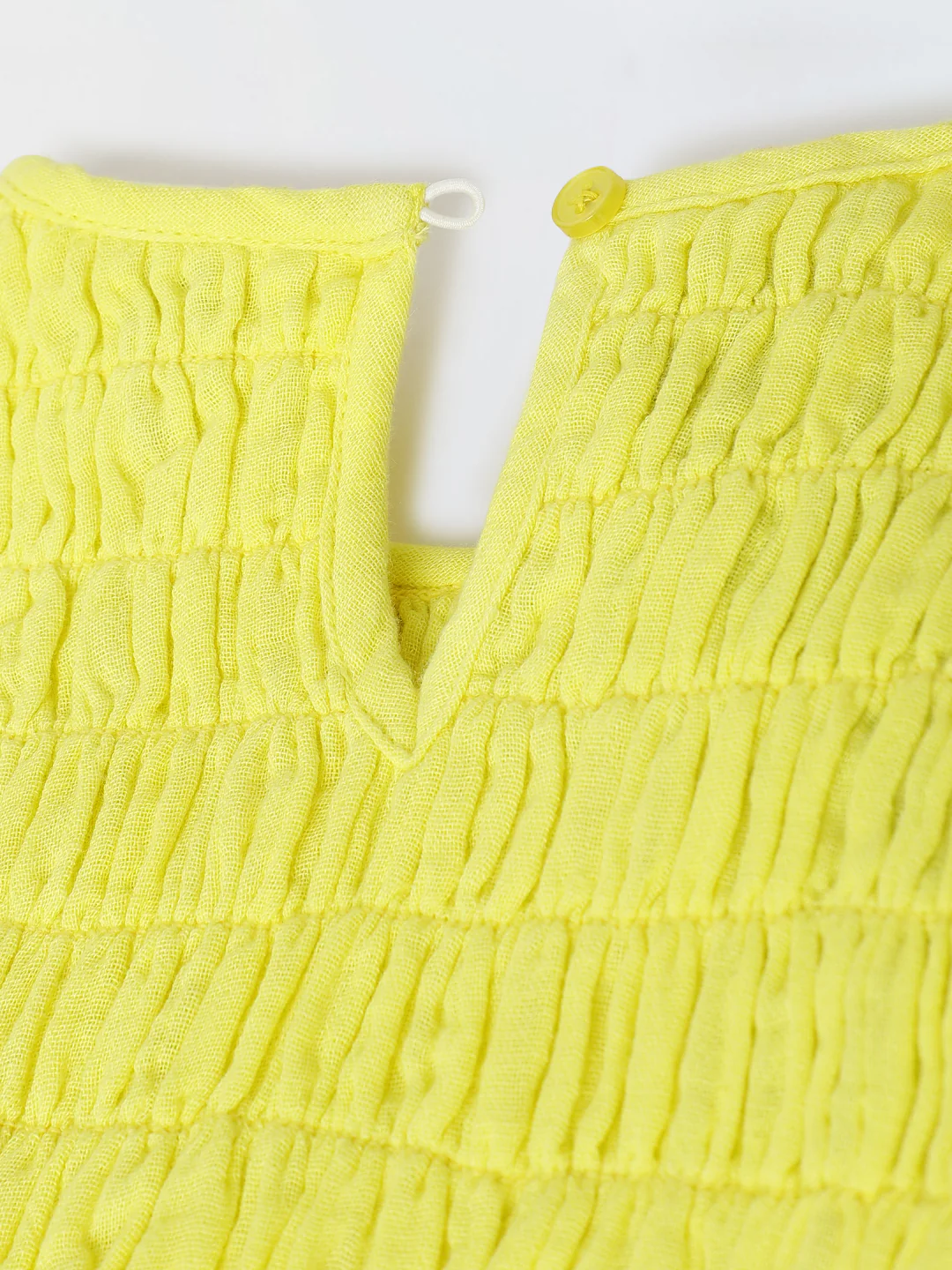 Yellow Gauze Wide Leg Co-ord Set - Image 3