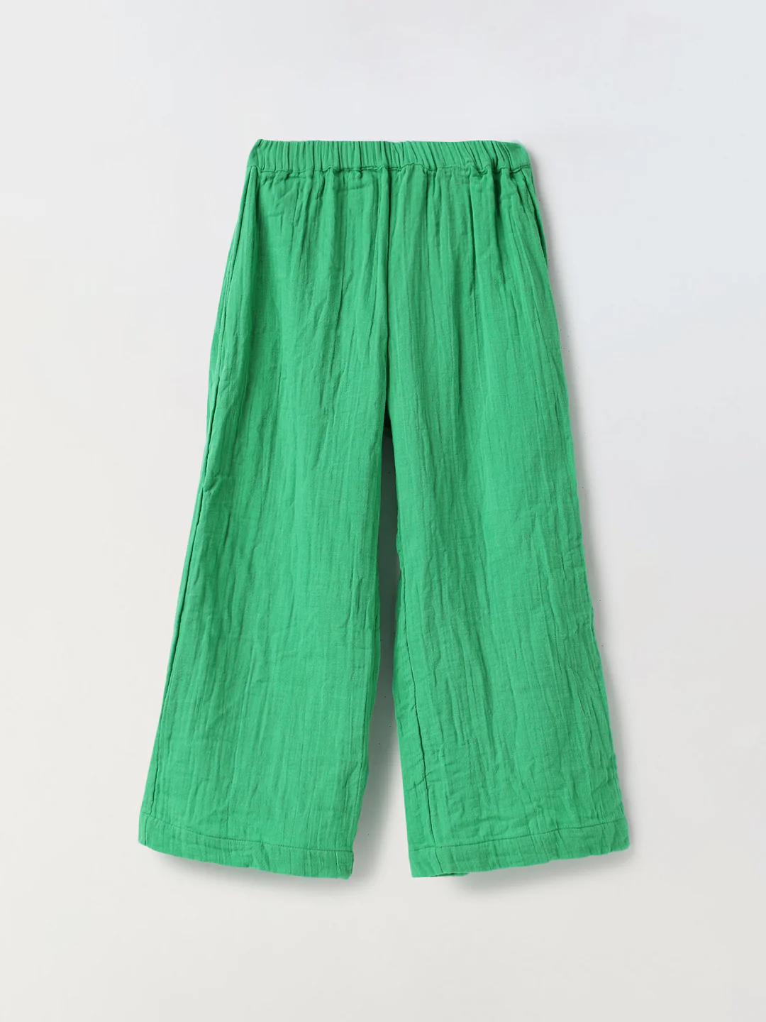 Green Gauze Wide Leg Co-ord Set - Image 4