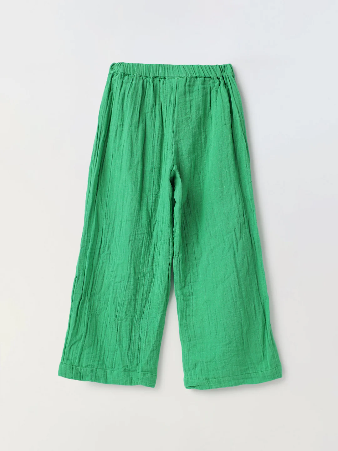 Green Gauze Wide Leg Co-ord Set - Image 6