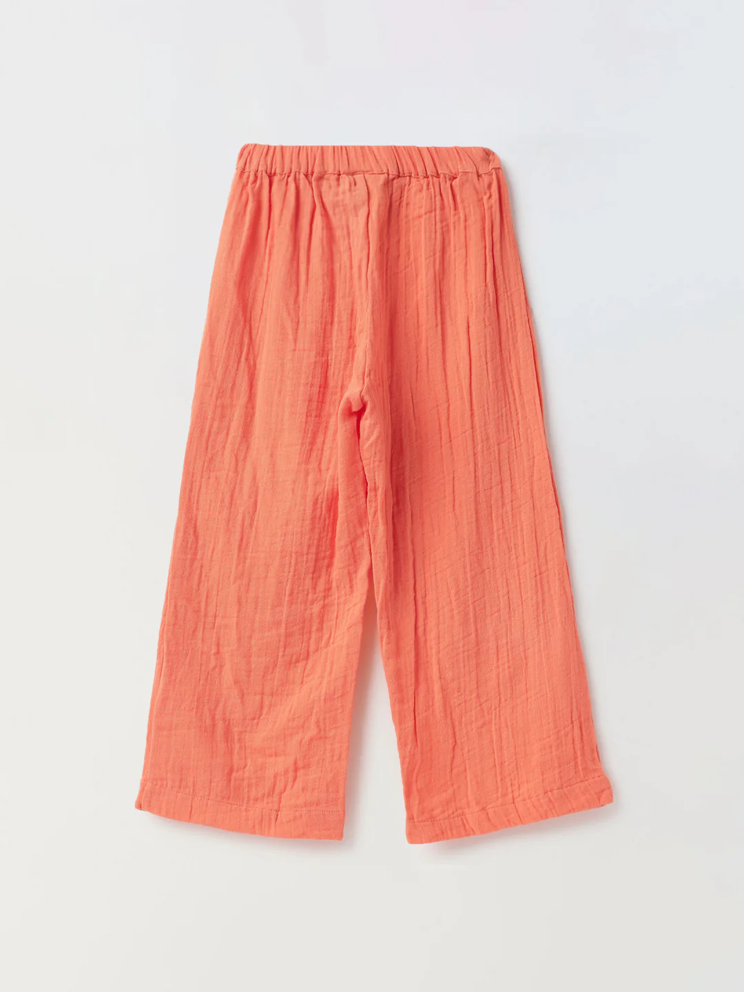 Coral Gauze Wide Leg Co-ord Set - Image 6