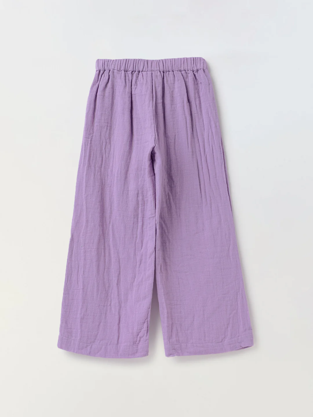 Lavender Gauze Wide Leg Co-ord Set - Image 6