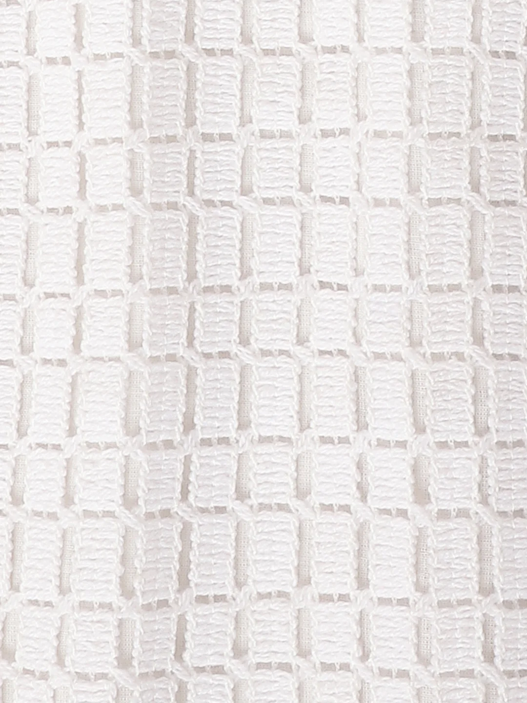 Girls White Crochet Sleeveless Co-Ord Set - Image 7