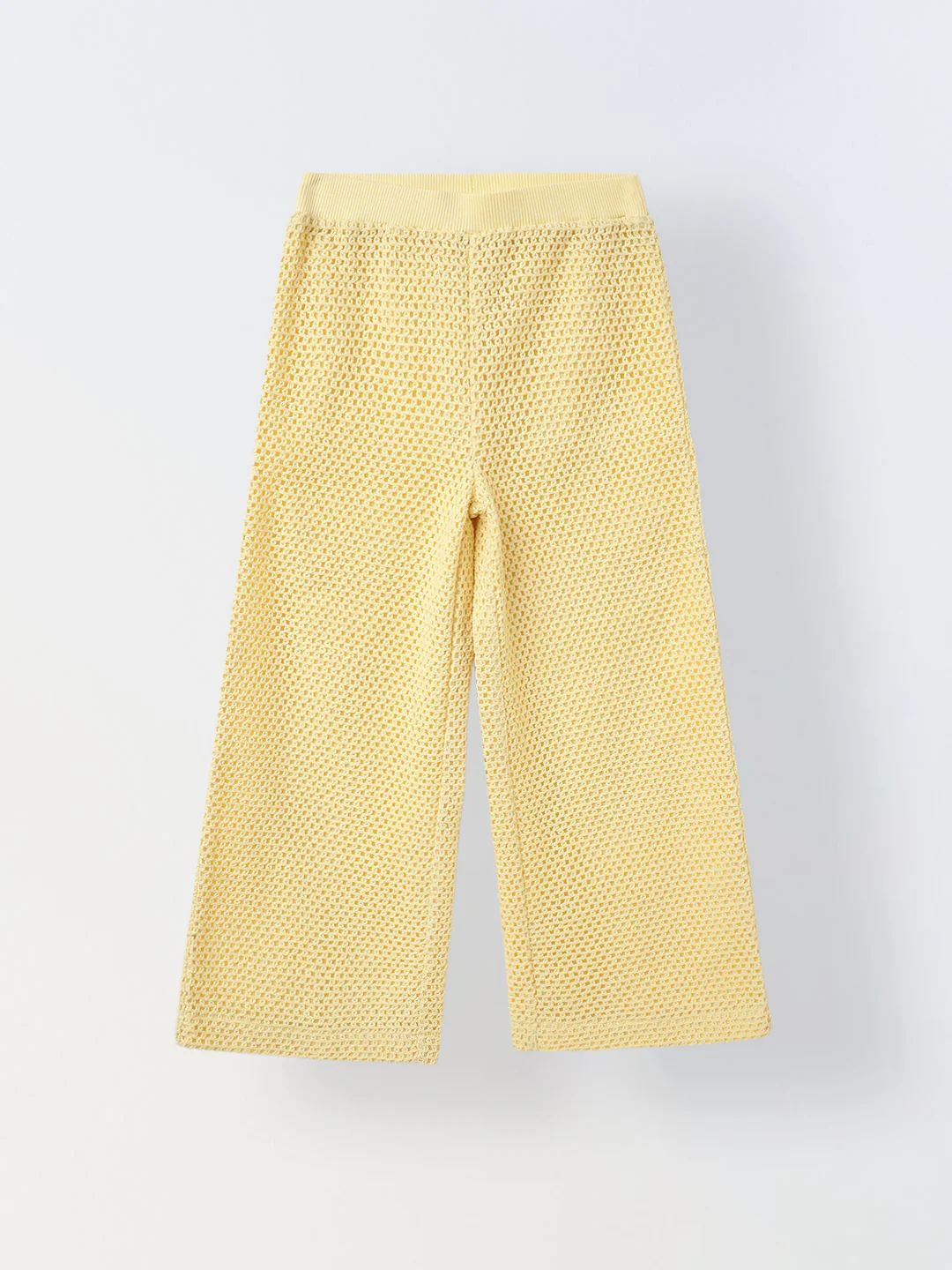 Yellow Crochet Co-ord Set - Image 3