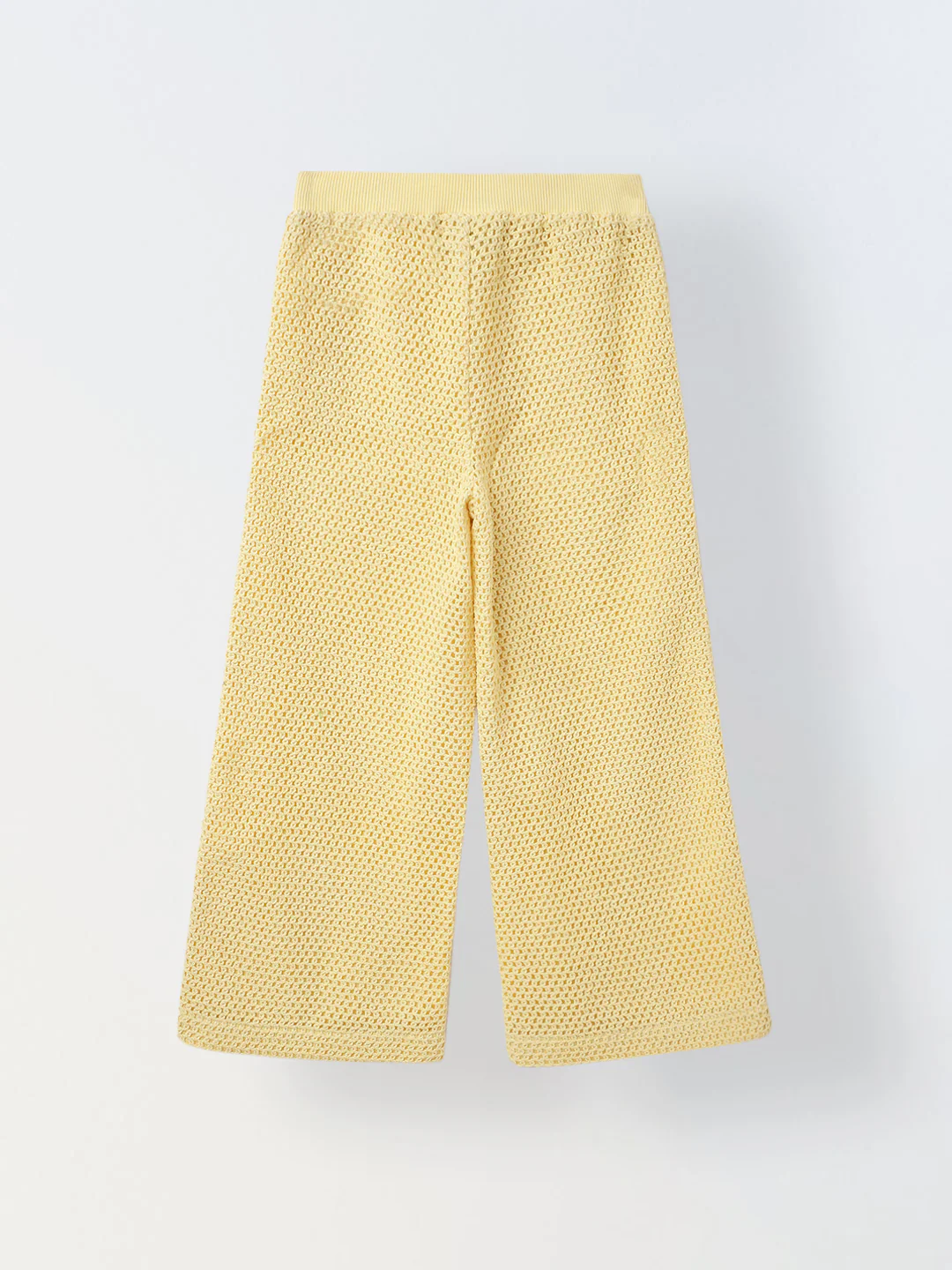 Yellow Crochet Co-ord Set - Image 4