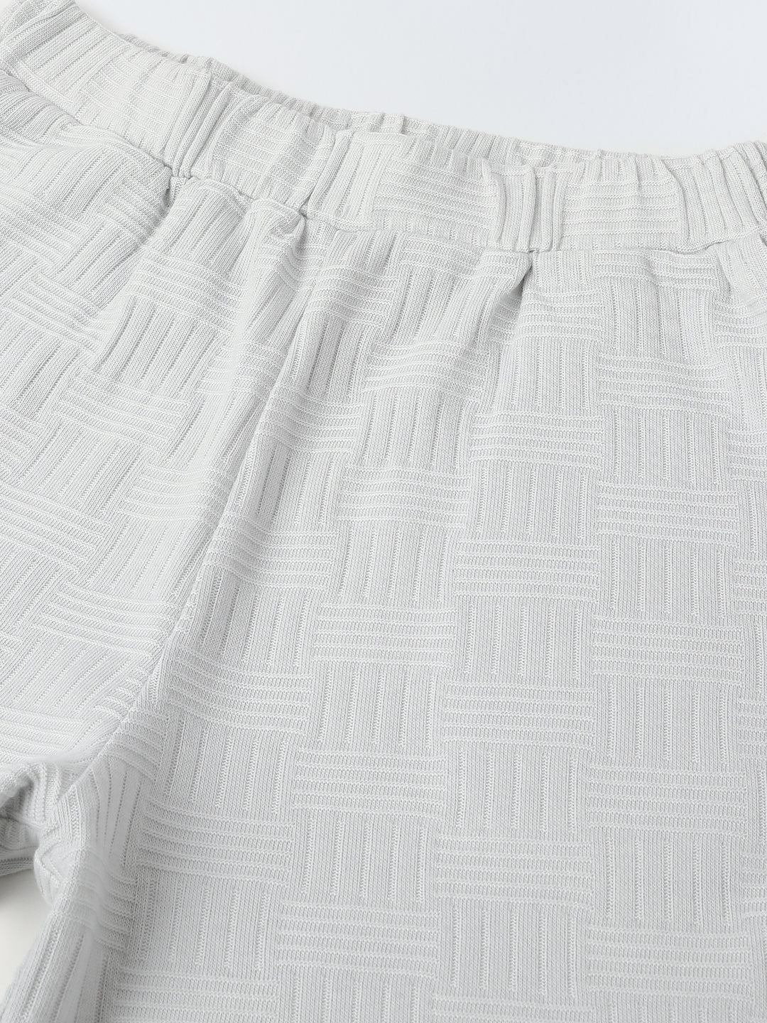 Summer Cotton Structured Fabric Boys Shirt Set - Image 5