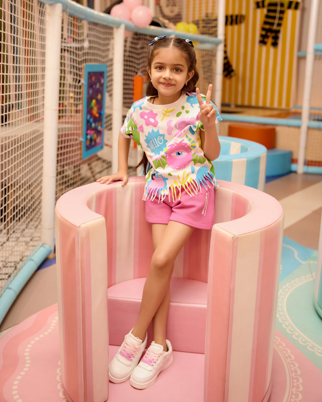 Girls Cartoon Print Everyday Play sets - Image 3