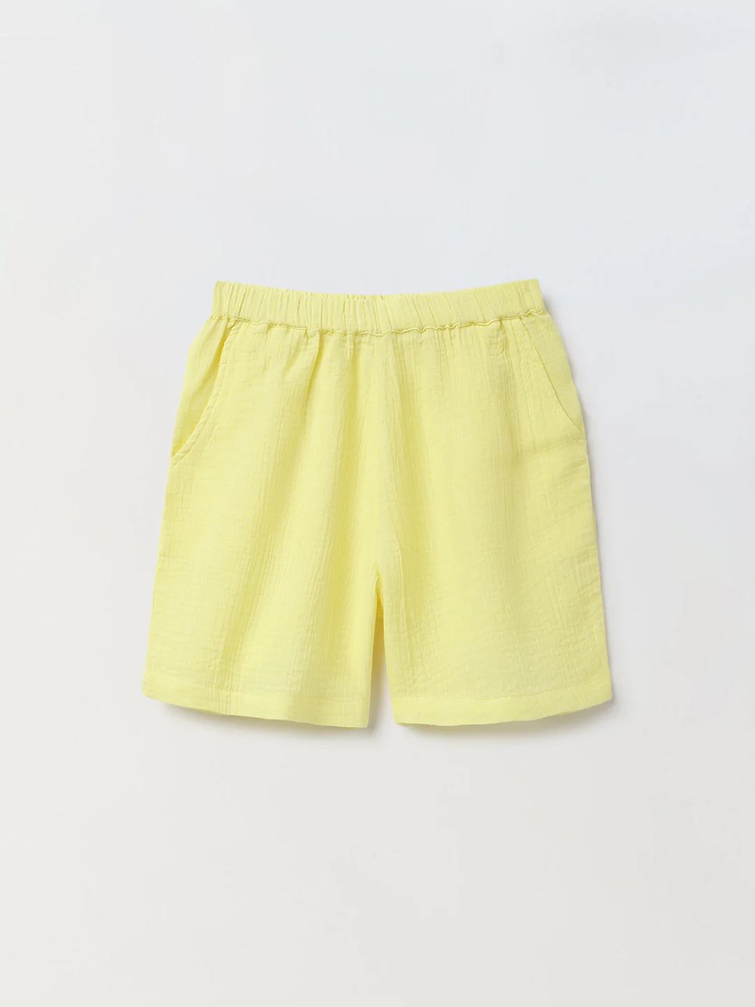 Boys Yellow Gauze Summer Sets - Image 3