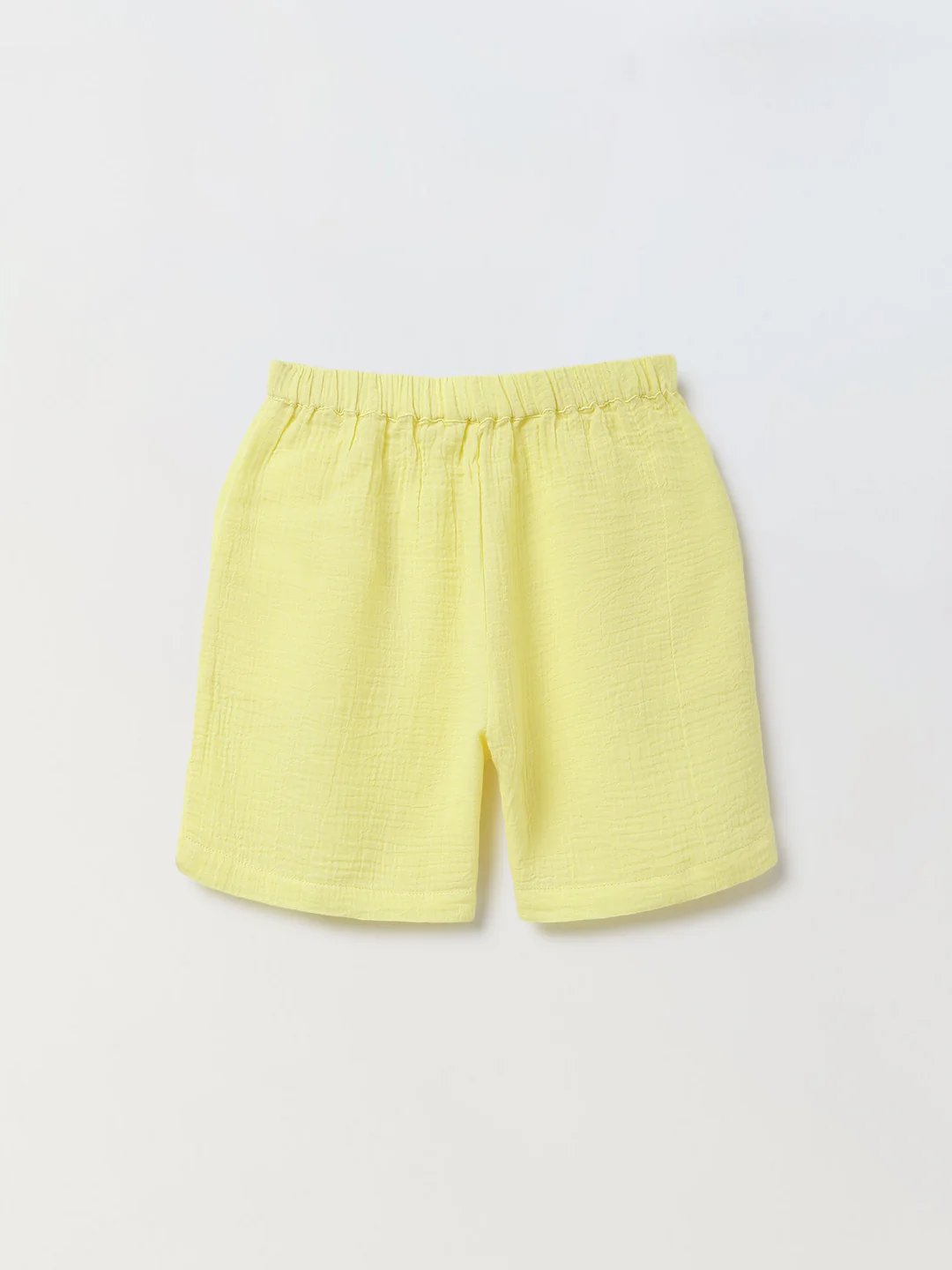 Boys Yellow Gauze Summer Sets - Image 5