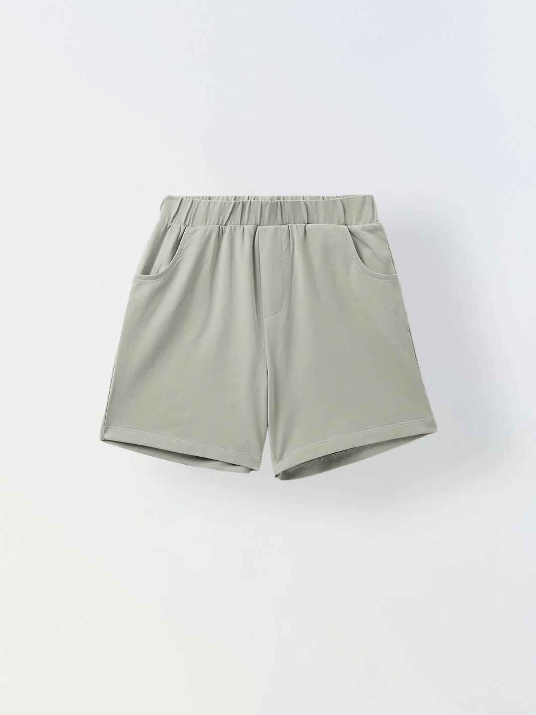 Mineral Grey Cotton Collar Neck Co-Ord Set For Boys - Image 3