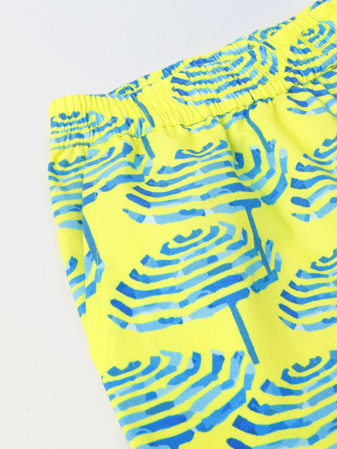 Lime Geometric Print Co-Ord Set- Boy - Image 4