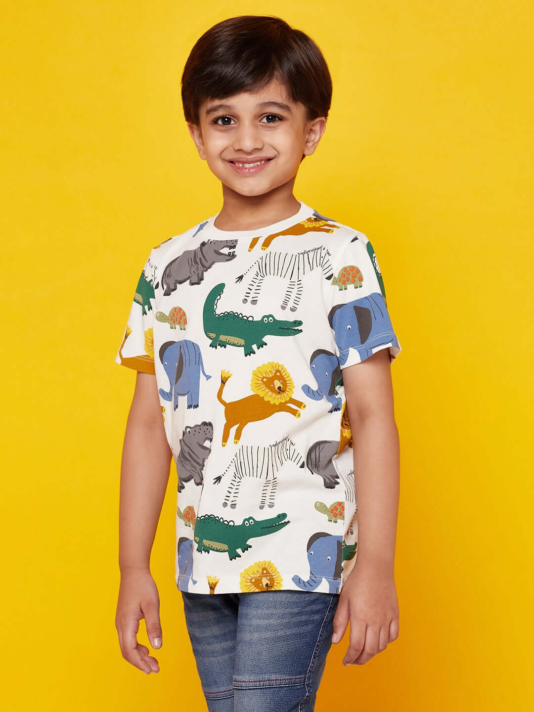 Mr Safari Stylish Tshirt For Boys - Image 2
