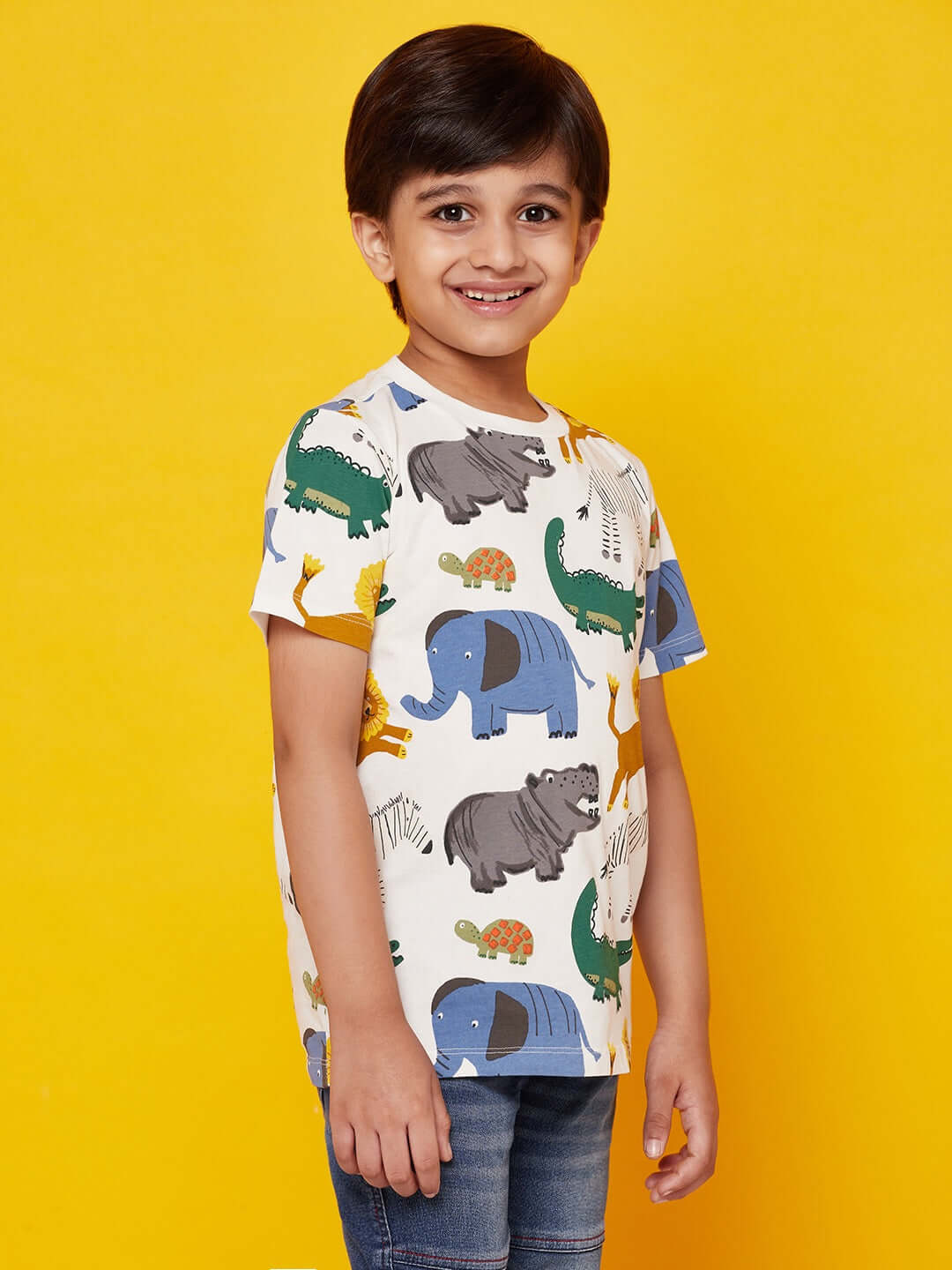 Mr Safari Stylish Tshirt For Boys - Image 3