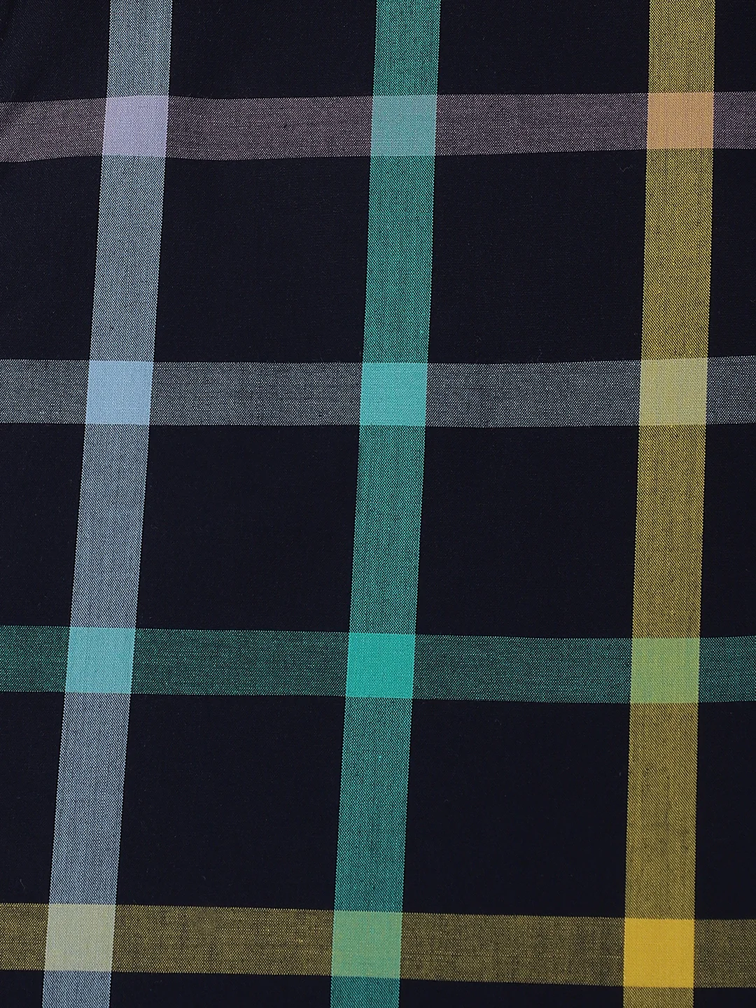 Multicolour Checks Cotton Collar Neck Shirt For Boys - Image 4