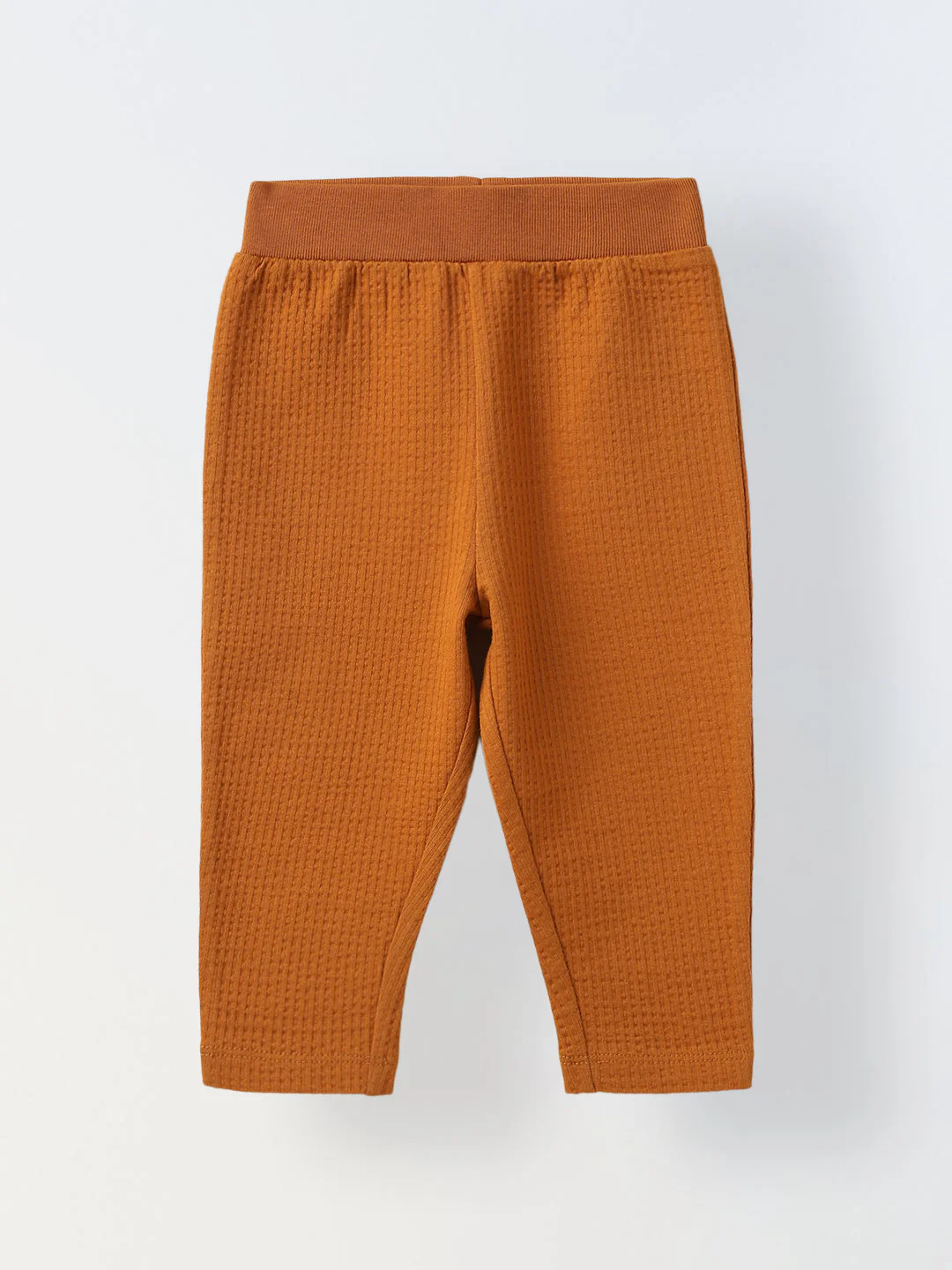 Mustard Waffle-Knit Co-Ord Set - Image 3