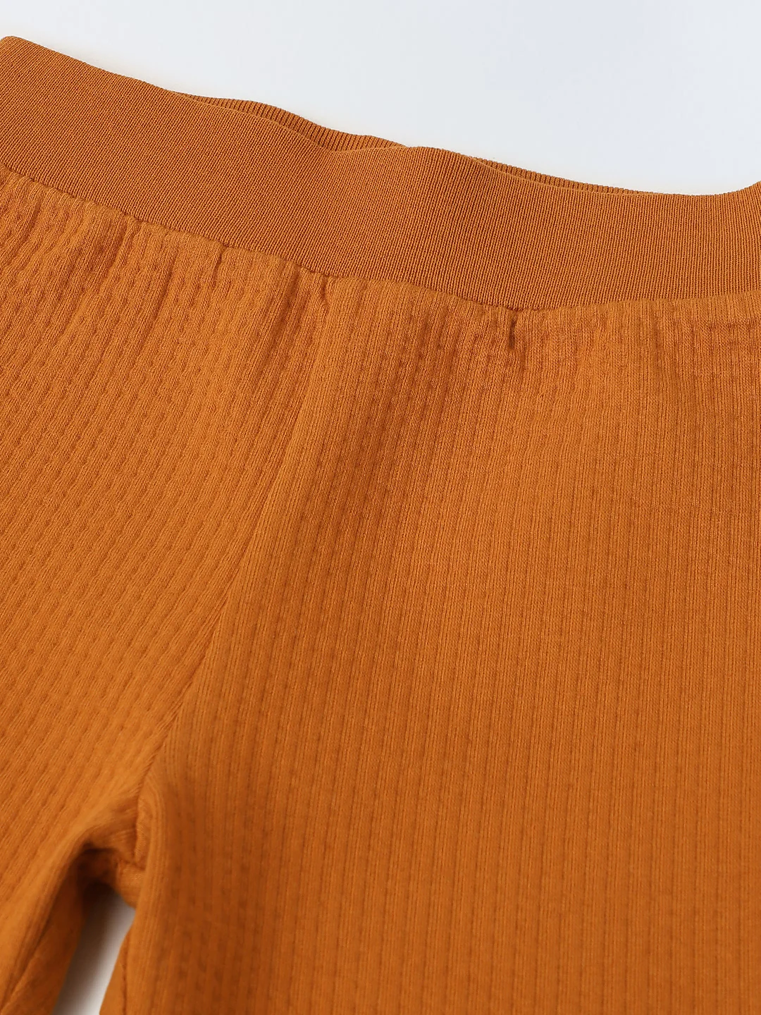Mustard Waffle-Knit Co-Ord Set - Image 7
