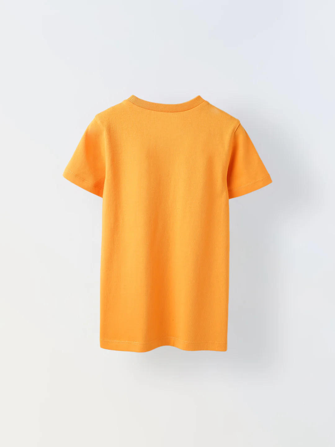 Orange Clown Cartoon Printed T-shirt - Image 2