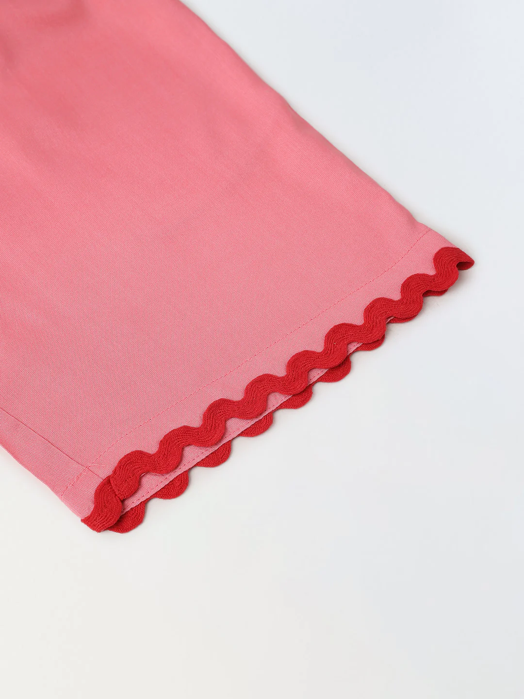 Pink Cotton Shirt and Short Co-Ord Set-Girls - Image 6