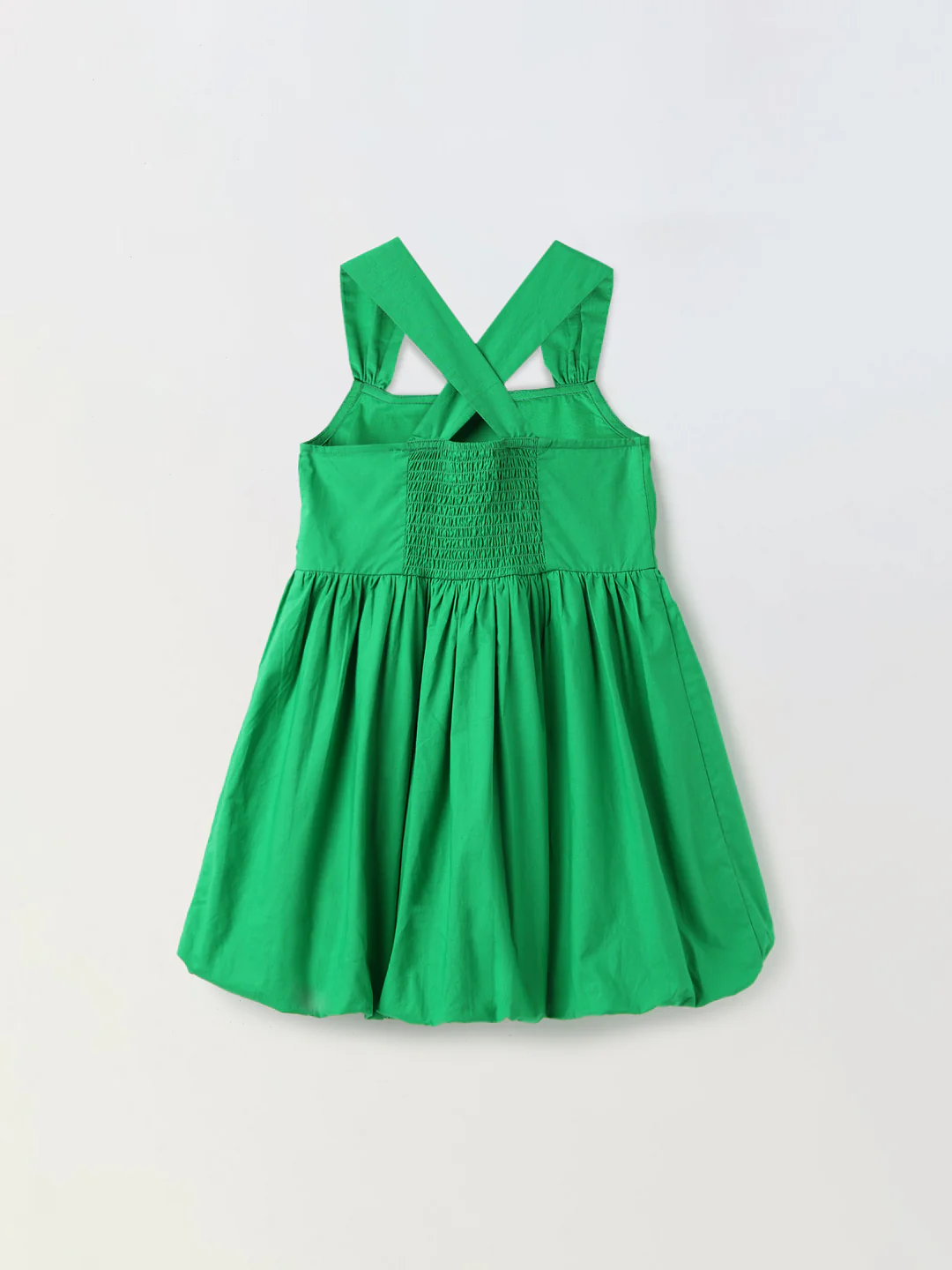 Green Bow A-line Dress - Image 4