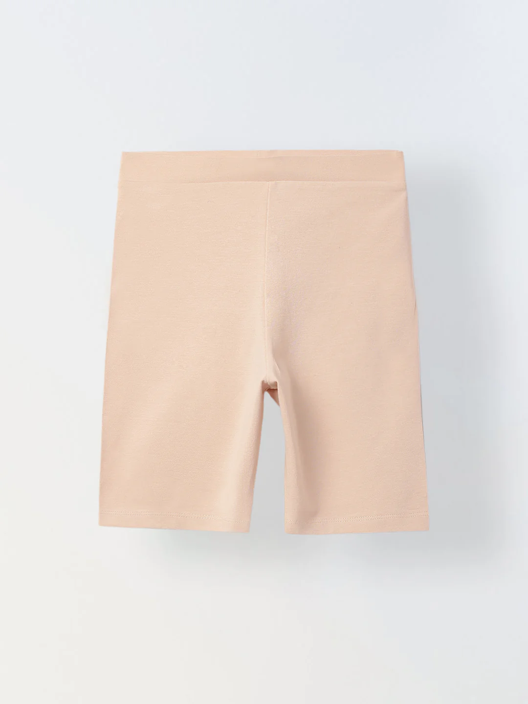 Rose Cotton Lycra Short For Girls