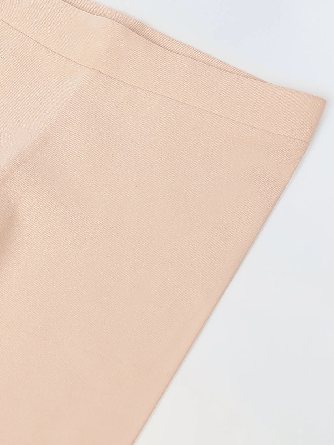 Rose Cotton Lycra Short For Girls - Image 3
