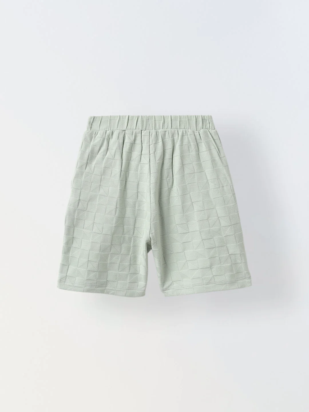 Summer Cotton Structured Fabric Boys Shirt Set - Image 5
