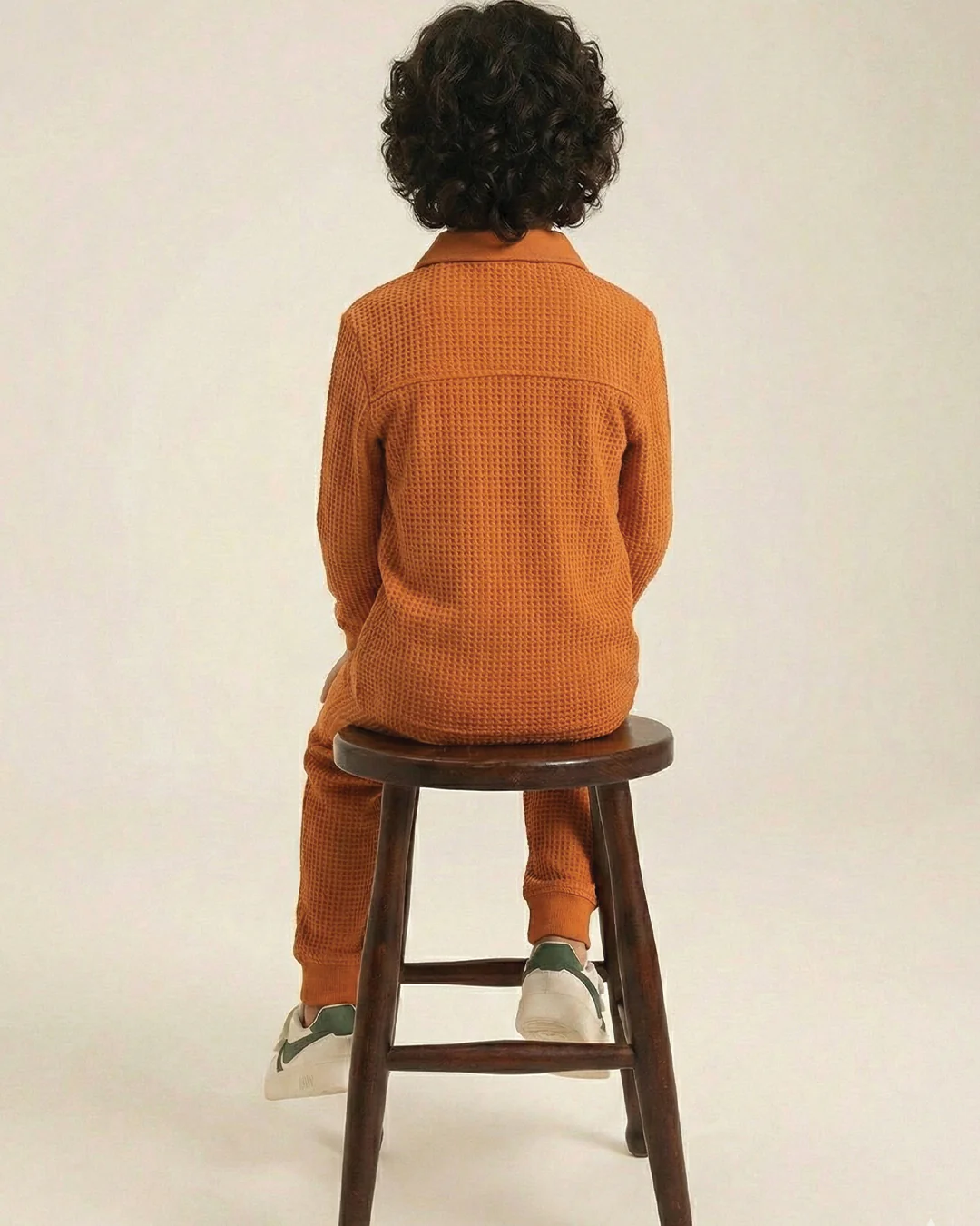 Boys Waffle Full Sleeves Everyday Play Sets - Image 5