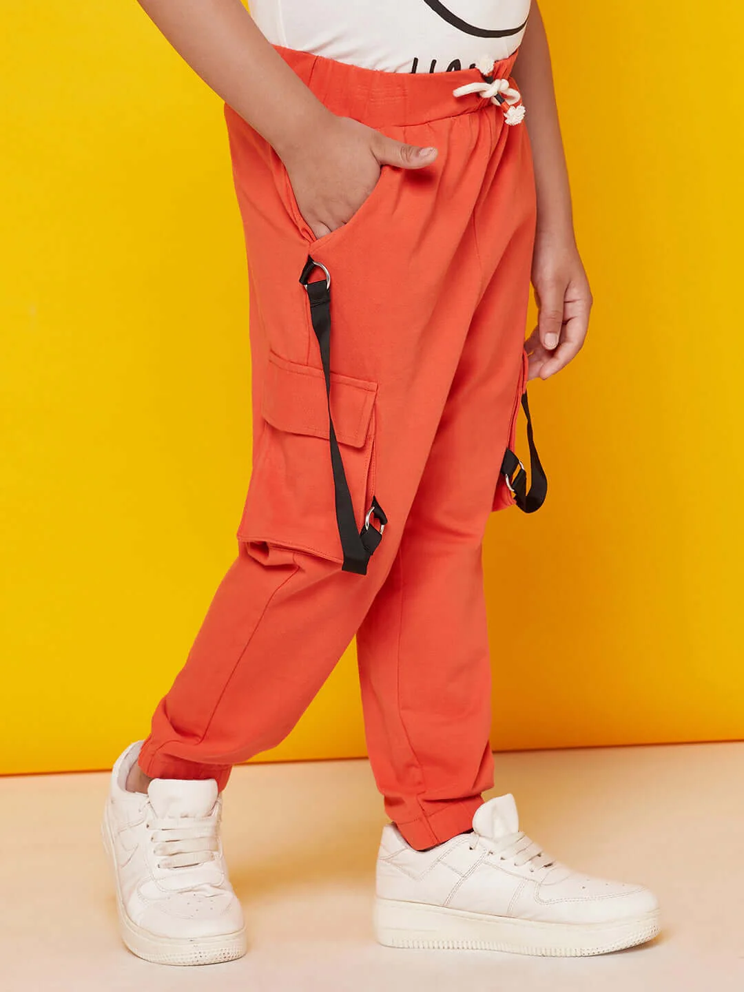 Everyday Red Stretched Jogger - Image 3