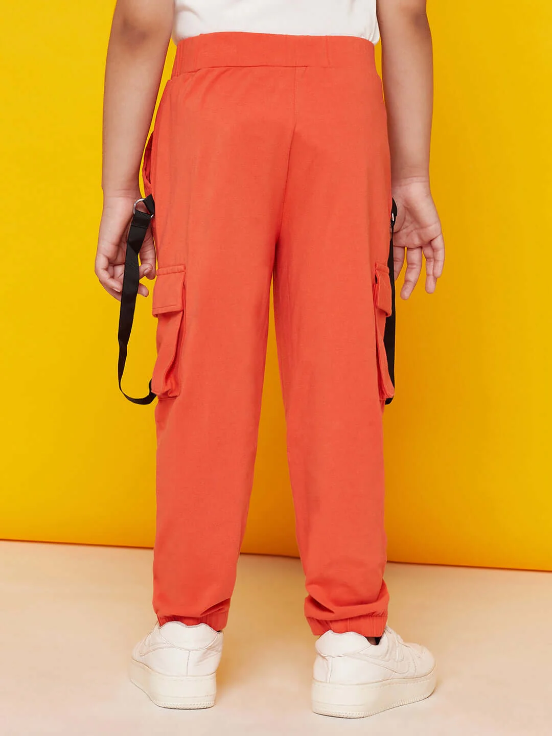 Everyday Red Stretched Jogger - Image 4