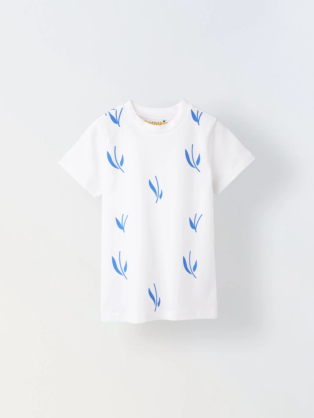White Overall Printed T-Shirt
