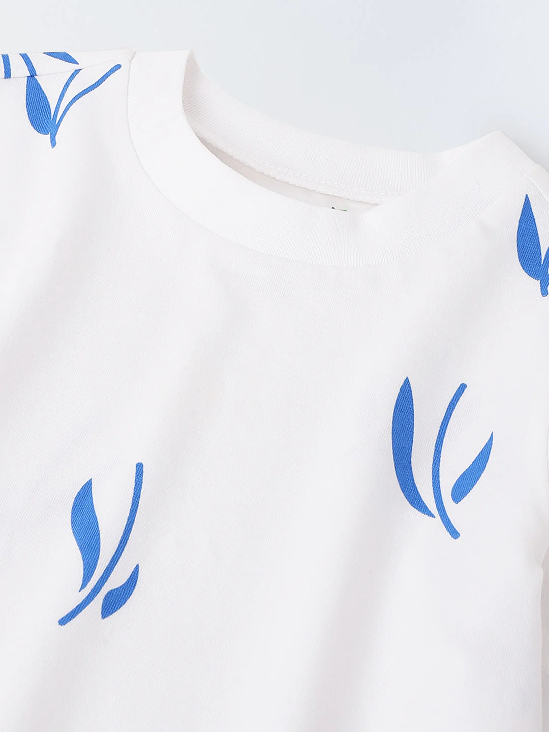 White Overall Printed T-Shirt - Image 3