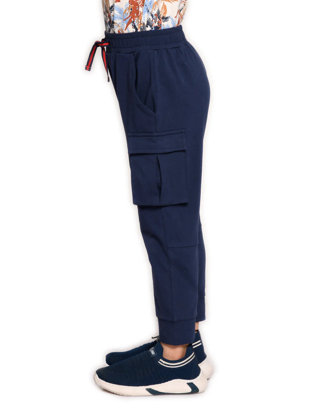 Everyday Navy Stretched Jogger - Image 4
